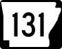 Highway 131 marker