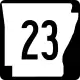 Highway 23 marker