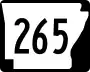 Highway 265 marker