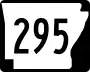 Highway 295 marker