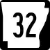 Highway 32 marker