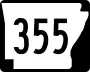 Highway 355 marker