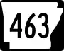 Highway 463 marker