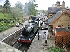 Arley Station was used as a railway station