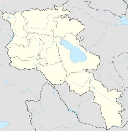 Zangakatun is located in Armenia