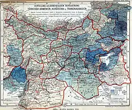 1893-96, Armenian distribution (in color)