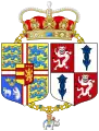 Arms as Princess Alexandra (1995–2005).