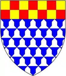 Arms of Fleming of Bratton Fleming, Alverdiscott, etc.