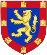 Arms of Alphonso of Brienne