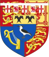 Arms of Birgitte, Duchess of Gloucester