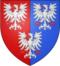 Arms of the Earl of Leicester