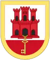 Arms of Gibraltar(Without motto)