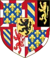 Arms of the Duke of Burgundy since 1430