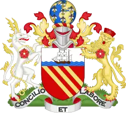 Coat of arms of Ancoats and Beswick