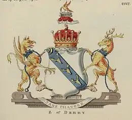 Arms of the Earls of Derby