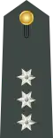 Current rank insignia of a Lochagos, since 1968