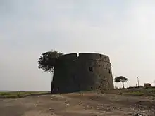 Portuguese Martello Tower at Arnala, India