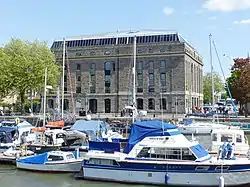 The Arnolfini arts centre, the first example of the Bristol Byzantine style.