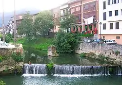 Arratia river in Areatza