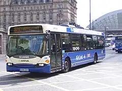 Arriva North West and Wales 4-series OmniCity in Liverpool in 2007