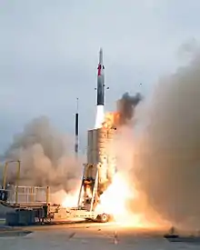 Test launch of an Arrow 2 missile in California 2004