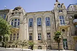 The mansion of Kerbalayi Israfil Hajiyev on Shemakhinskaya Street (now Jabbarli Street)