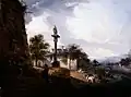 22. Giovanni Migliara, Veduta dei dintorni di Lecco, 1815-1820