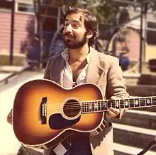 Artie Traum at the 1978 Norwich Folk Festival, UK