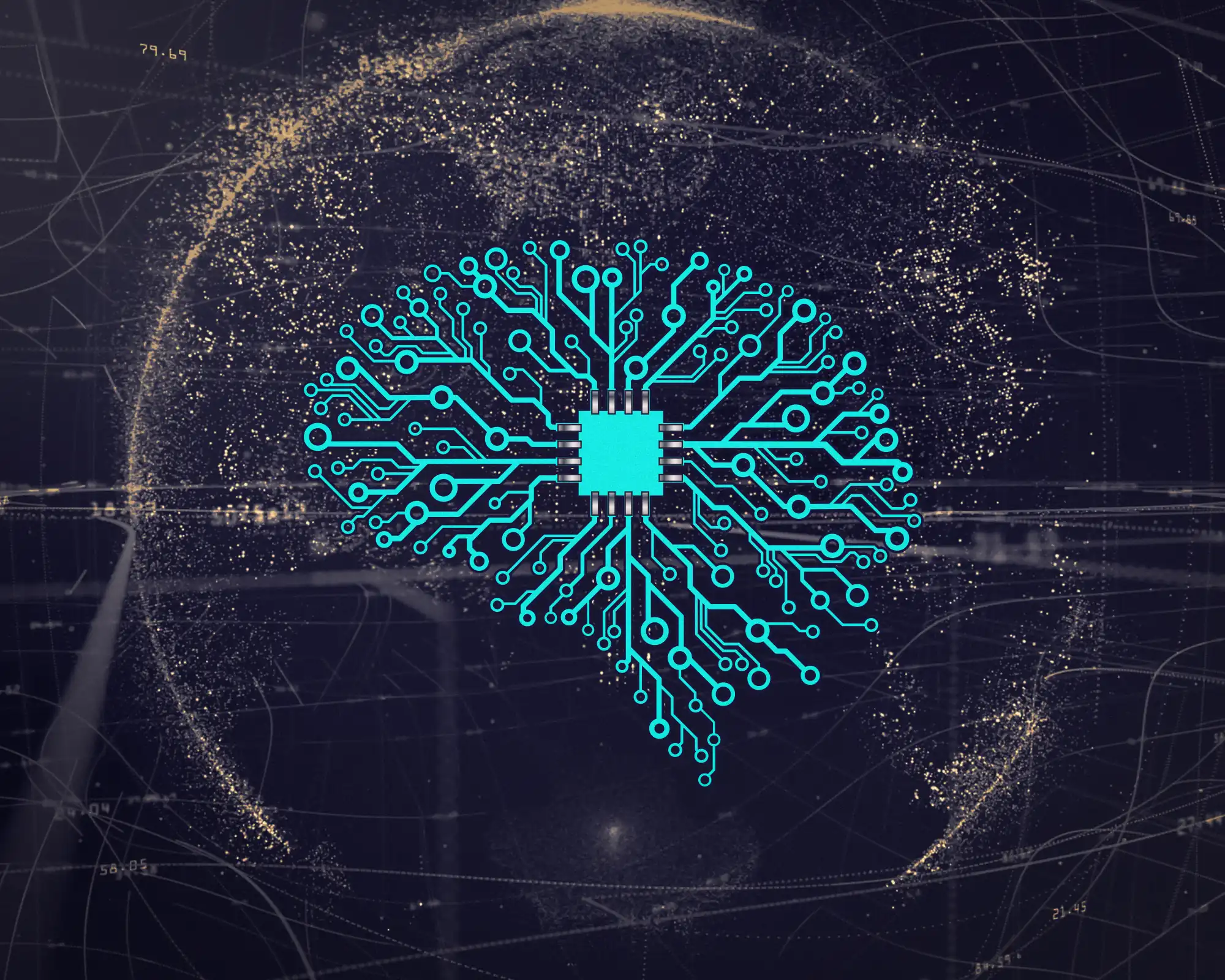 Artificial neural network with chip