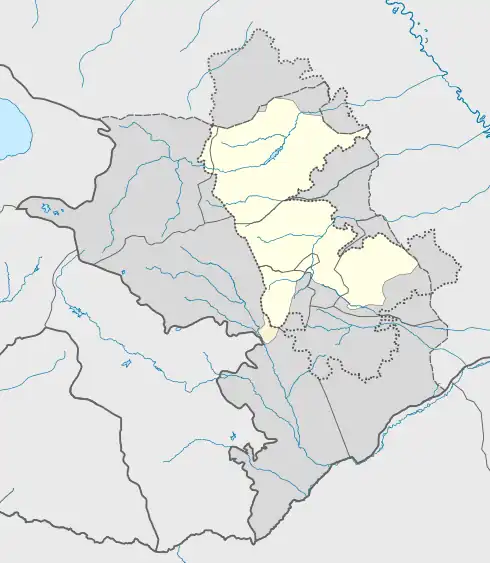 Khnushinak is located in Republic of Artsakh