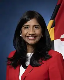 Aruna Miller (D)  Lieutenant Governor