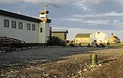 Two of the churches in Arviat