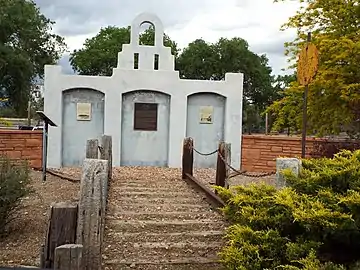 Remains of the 1907 Escalante Harvey House and Hotel