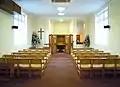 The interior of Aspen chapel