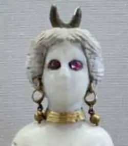 Statuette of the goddess Astarte.