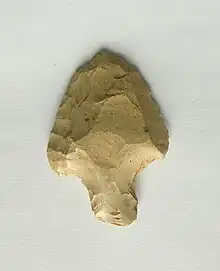 Image 11Aterian point from Zaccar, Djelfa region, Algeria. (from Prehistoric Egypt)