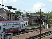 A Luxembourgish (CFL) train in Athus railway station