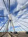 Anzac Bridge pylons and cables