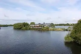 Nature Centre viewed from the main footbridge