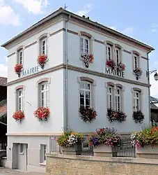 The town hall in Attenschwiller