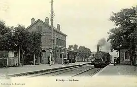 The railway station in Attichy