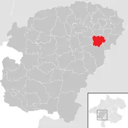 Location in the district