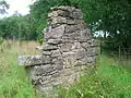 A gable end of the old brickworks office.