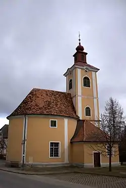 Catholic church in Auffen (part of Großhart)