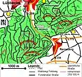 From Lübbecke it takes 45–60 minutes to climb the Wurzelbrink