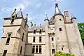 Facade of the Château of Augère