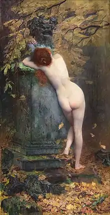 Gabriel Guay, La dernière dryade (1898).