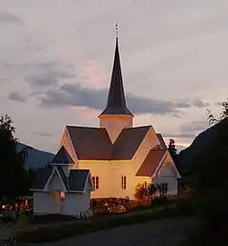 View of the village church