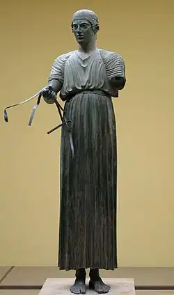 The Charioteer of Delphi, 474 BC, Delphi Archaeological Museum, Greece