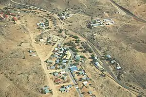 Aerial view of Aus (2019)